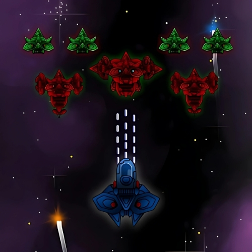 SpaceDash: Alien Shooter by AbsoluteZeroGames for Tubes Praktikum Game ...