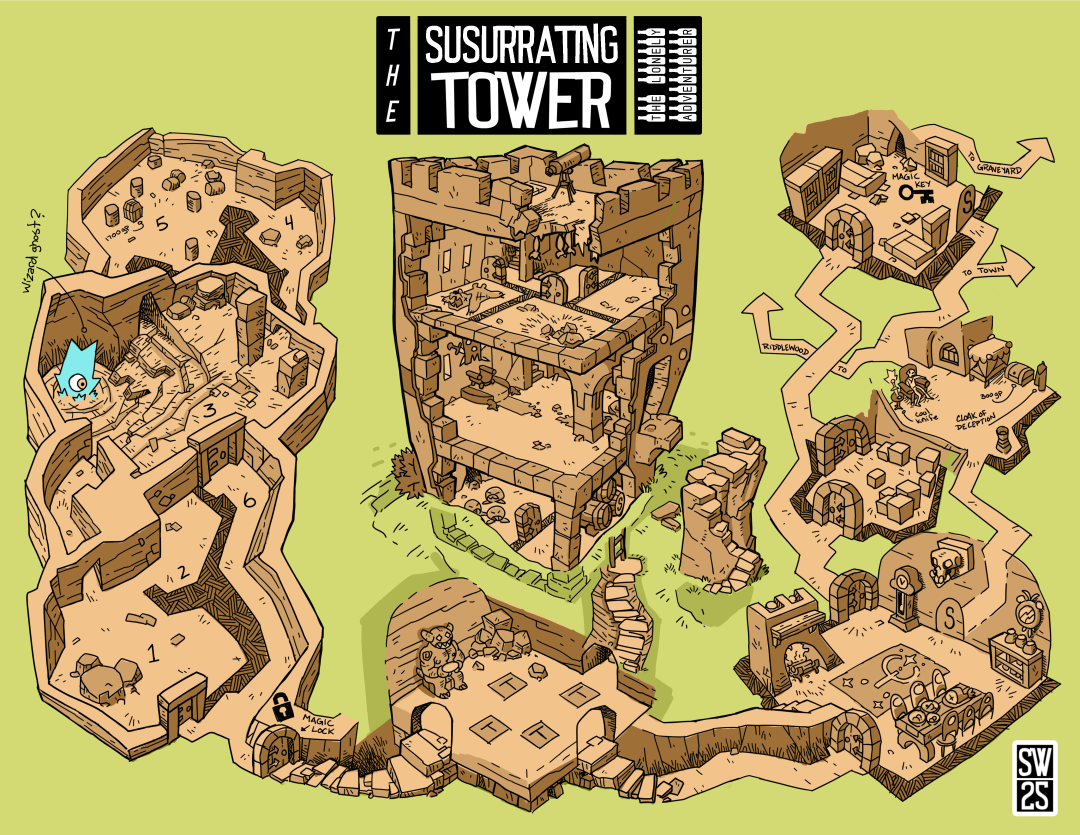 Cover image for The Sussurating Tower