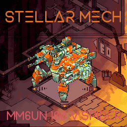 Stellar Mech: MM6un 100 V.Spider High Res 2D Pixel Art