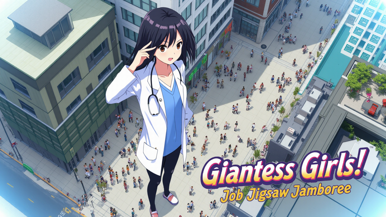 Giantess Girls! Job Jigsaw Jamboree