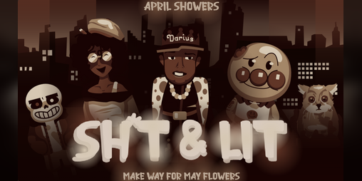 Cover image for Sh*t&Lit