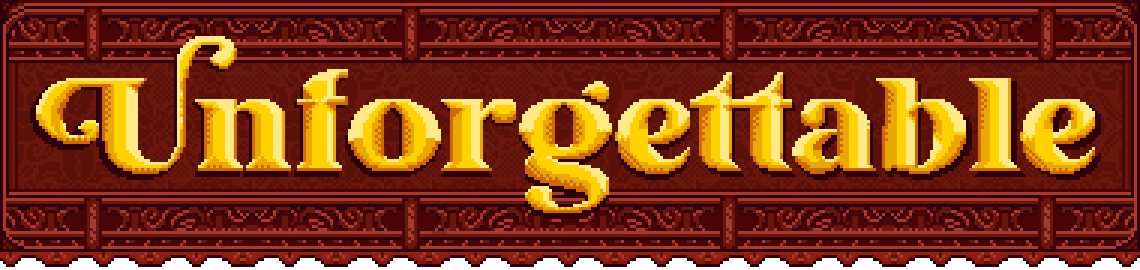 Unforgettable - Dev Journal