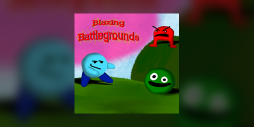 Cover image for Blazing battlegrounds