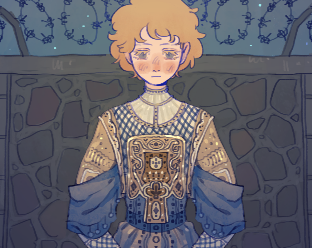junior in a dress