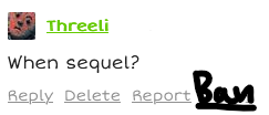 Threeli getting banned :(