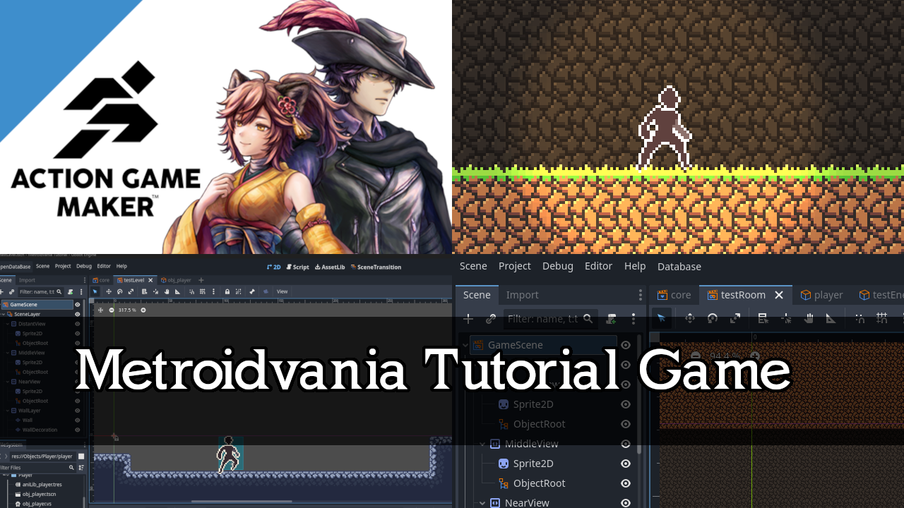 Action Game Maker Metroidvania Tutorial