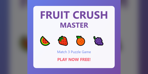 Cover image for Fruit Crush Master