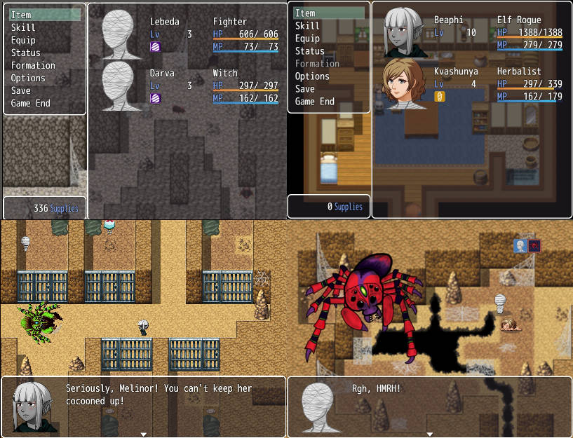 Screenshots from Deviantart
