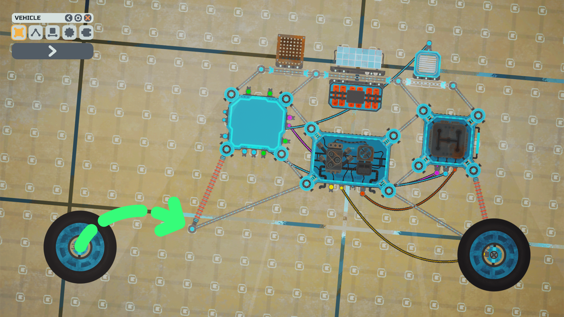 Change parts and experiment!