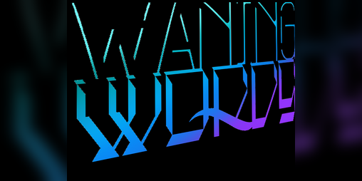 Cover image for Waning Words