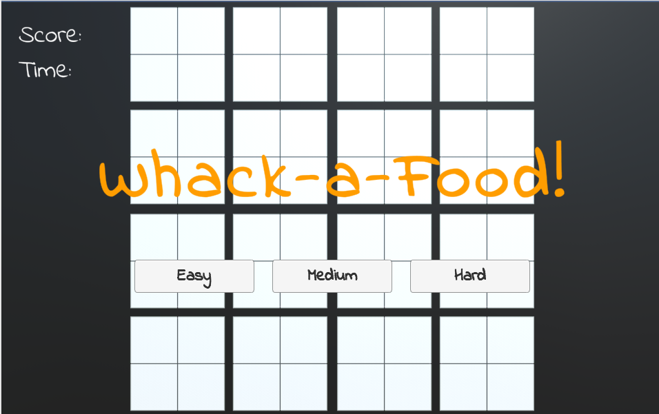 Whack-a-Food