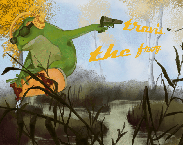 Cover image for travis, the frog