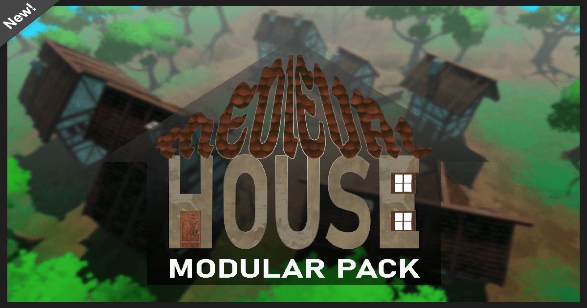 Modular Medieval House Pack
