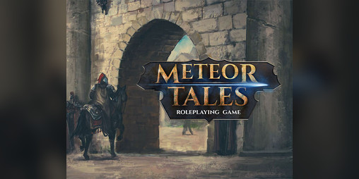 Cover image for Meteor Tales Quickstart – One Bar, Three Dice, Cinematic Fantasy