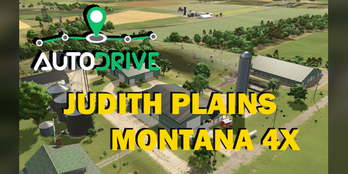 Cover image for FS25 AUTODRIVE Judith Plains Montana 4x