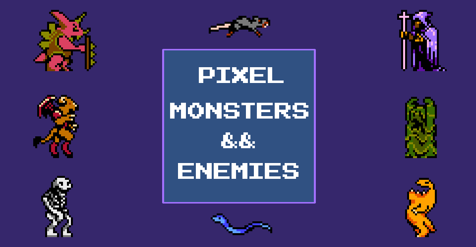 Pixel Monsters & Enemies Asset Pack