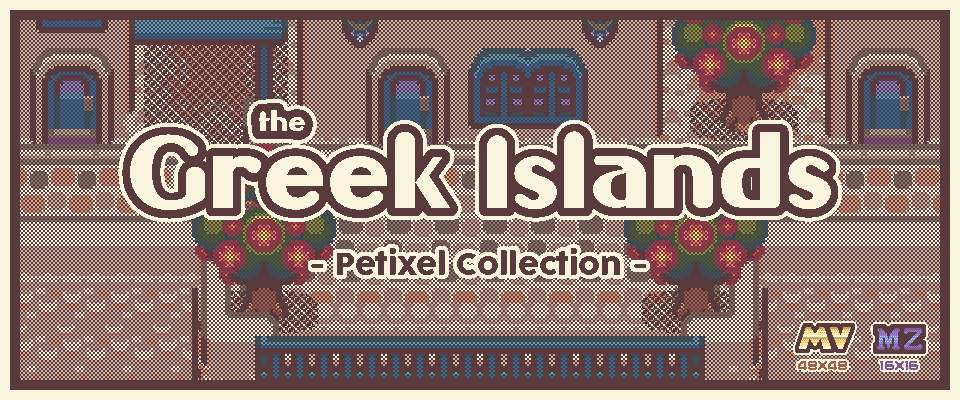 Petixel Greek Islands Asset Pack - Architecture Tileset