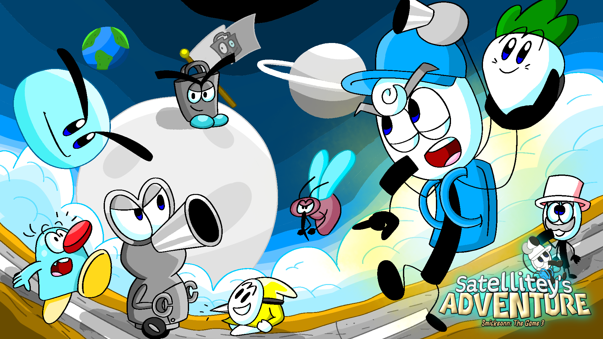 Satellitey's Adventure - Smickeonn: The Game 3