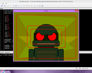 Animation robot hypnotique