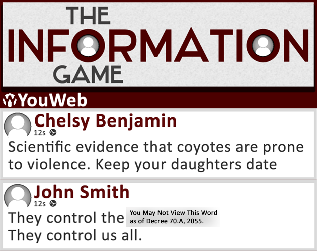 The Information Game by ChristopherPoole