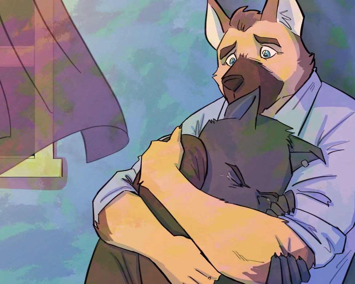 Cienie VN - Markus hugs Tom Cienie VN - Markus hugs Tom