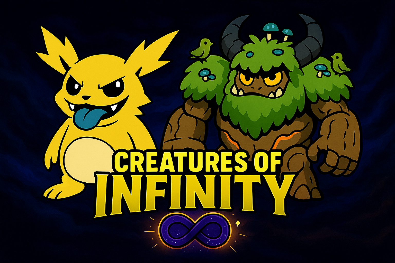 Creatures Of Infinity Sprite Pack 4 – 50+ Versatile Creature Mon Art Assets