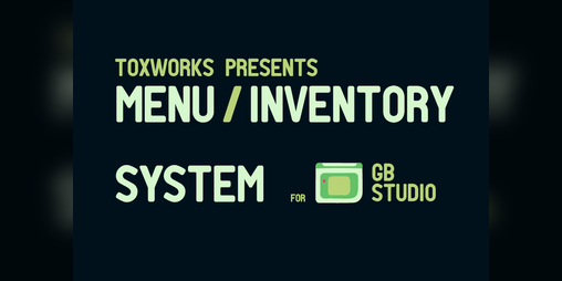 Cover image for Menu/Inventory System for GB Studio