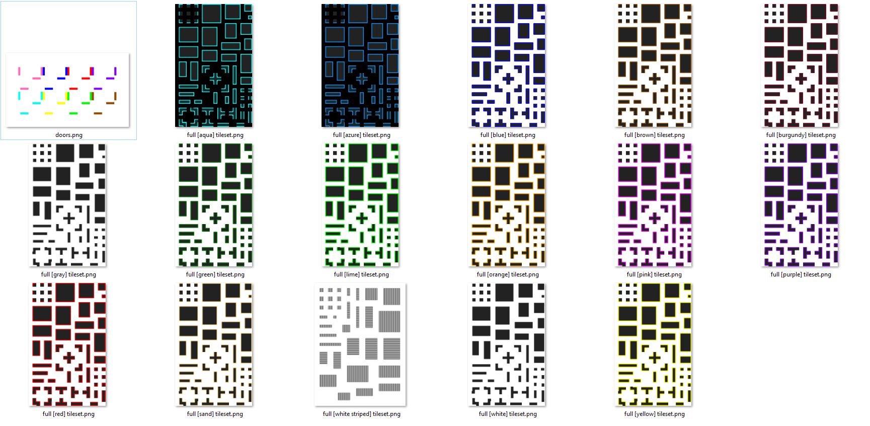 Location Map Constructor Tilesets