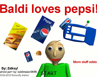 Baldi Loves Pepsi Mod Menu Android
