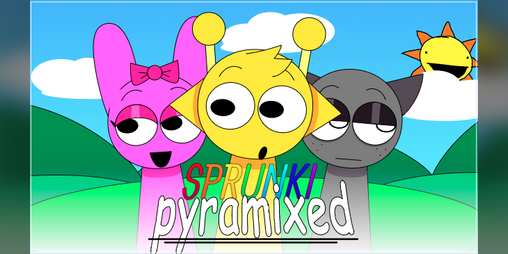 Cover image for Old Sprunki pyramixed with Temu YLSSO