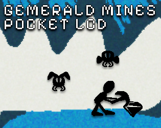 Gemerald Mines Pocket LCD cover