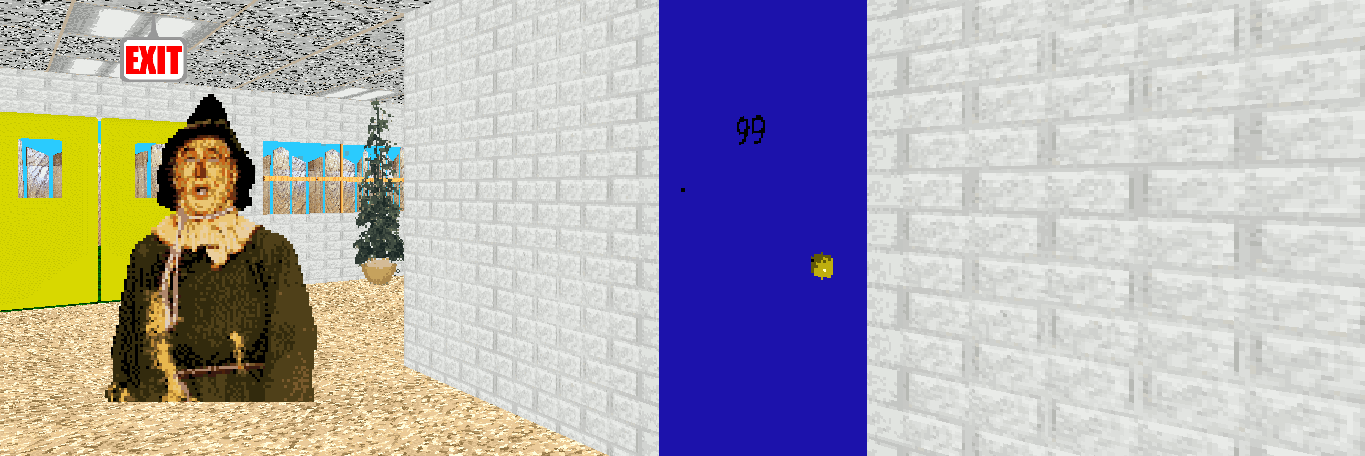 Disturbing Scarecrow (Baldi Mod)