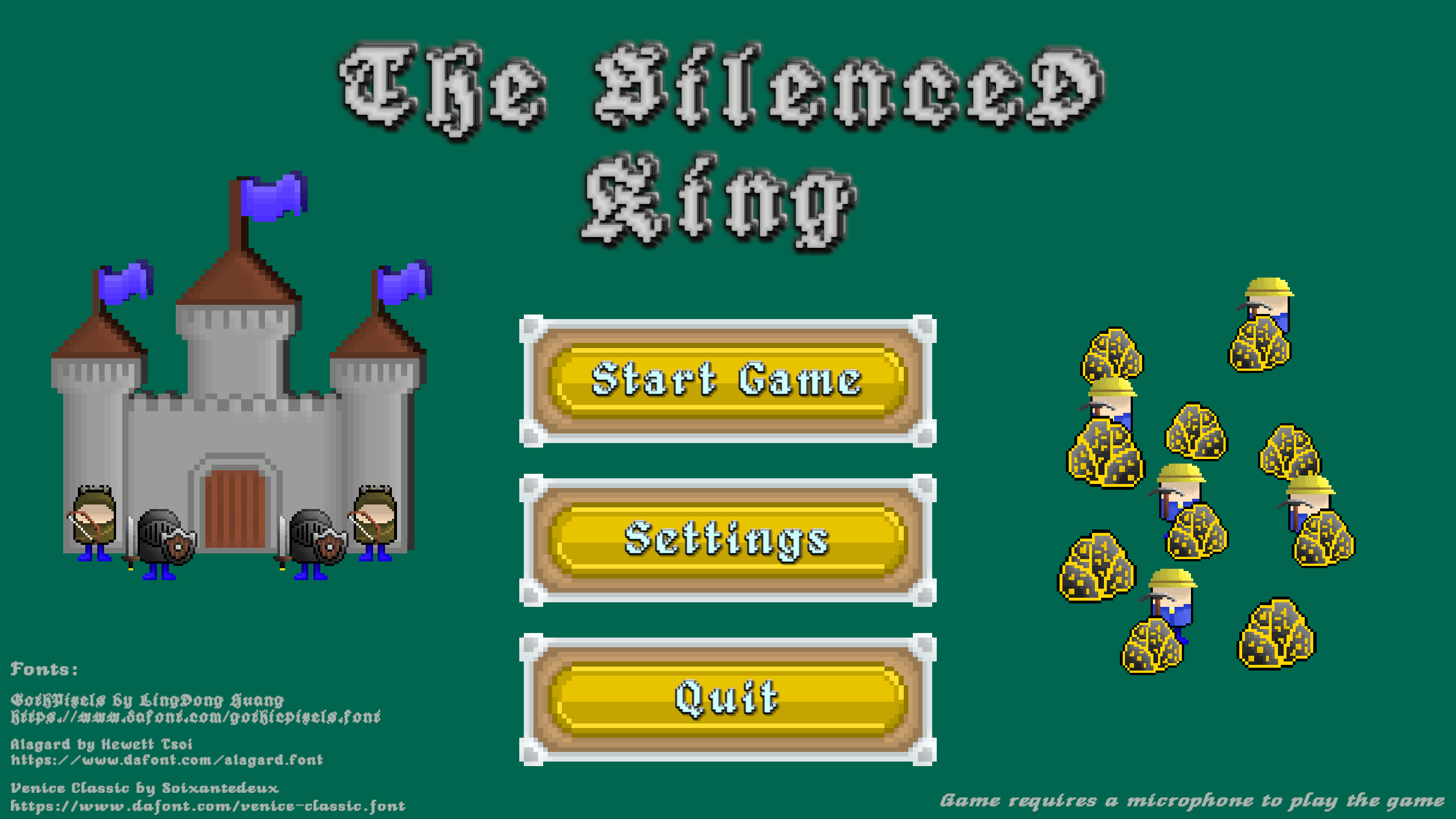 Cover image for The Silenced King