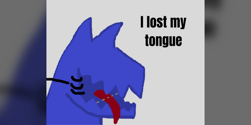 Cover image for I lost my tongue