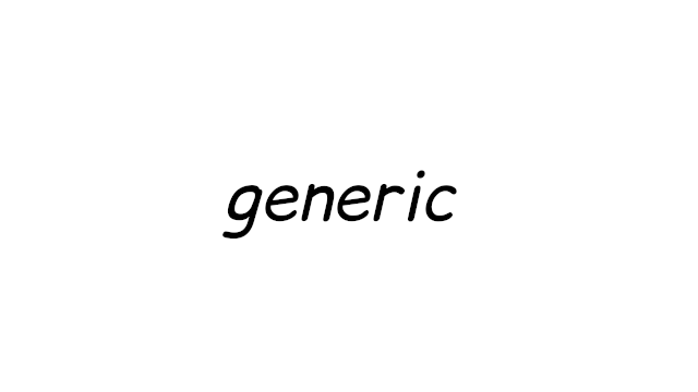 generic