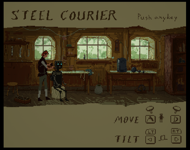 Cover image for STEEL COURIER
