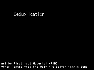 Cover image for Deduplication