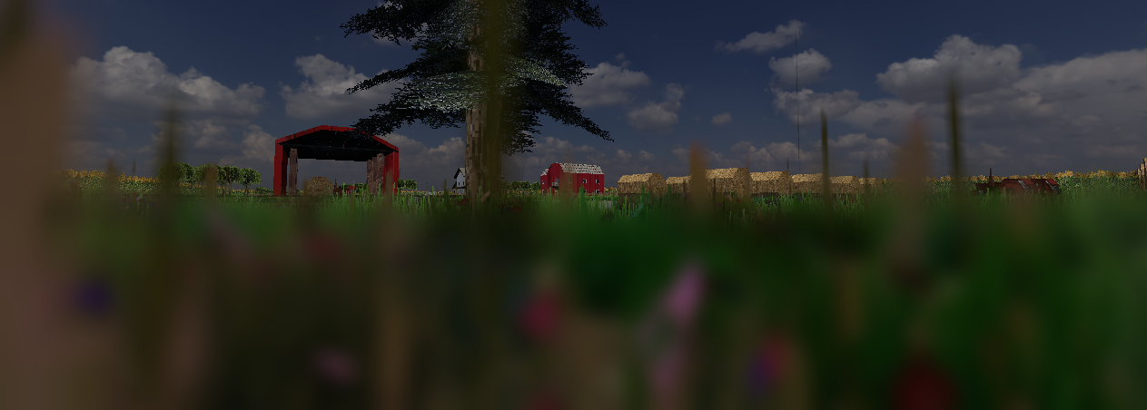 Fondo granja