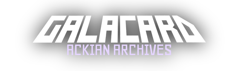 Galacard: Ackian Archives