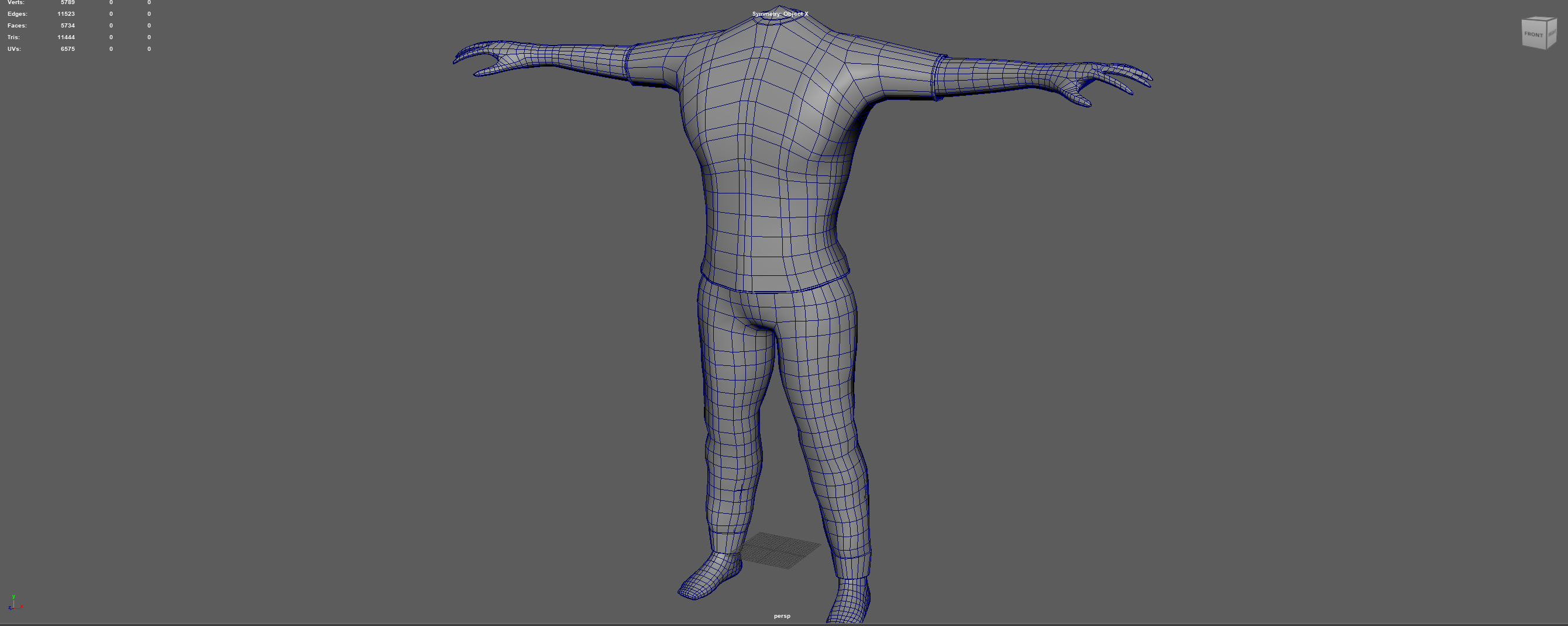 Maya character model