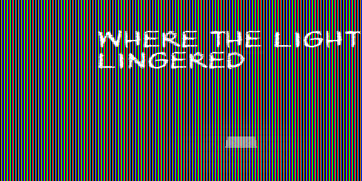 Cover image for Where the Light Lingered