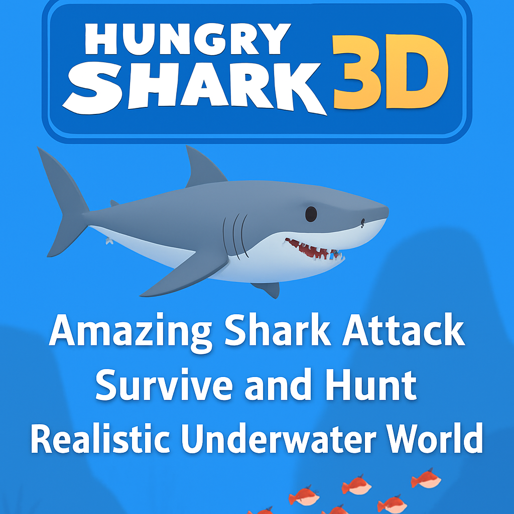 Hungry shark 3d by ramizahmed
