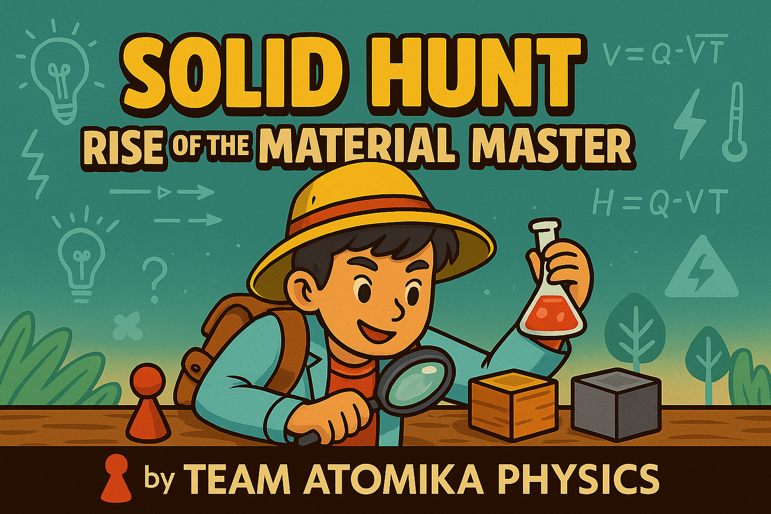 Cover image for Solid Hunt: Rise of the Material Master