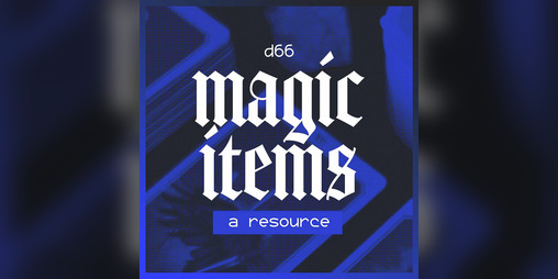 Cover image for Resource: d66 Magic Items