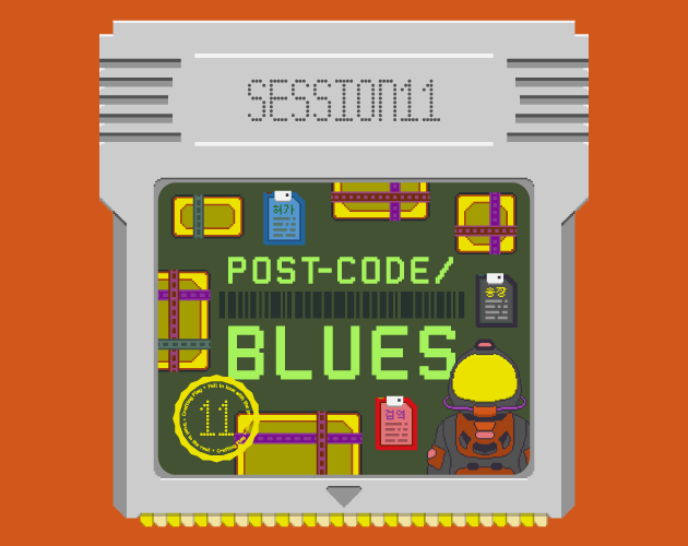 Cover image for Post-Code Blues