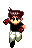 Top down hero sprite sheet