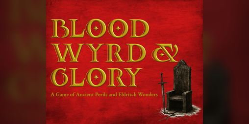 Cover image for Blood Wyrd & Glory