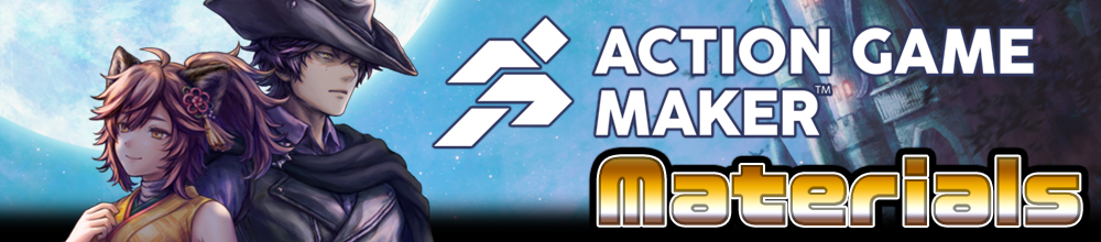 ACTION GAME MAKER Materials