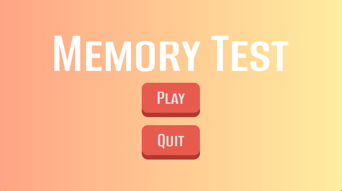 Memory Test
