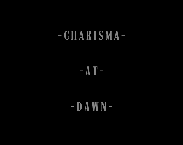 Cover image for Charisma at Dawn